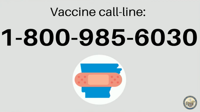 Ark. Vaccination Line